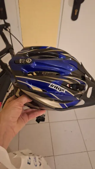 Bicicleta BTT BASIC Roja con casco y bomba