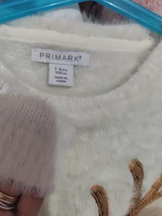 Jersey Navidad Reno Peluche Primark