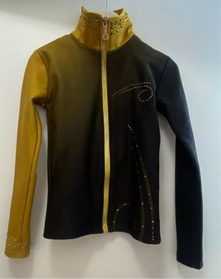 Chaqueta niña patinaje CPA Caldes