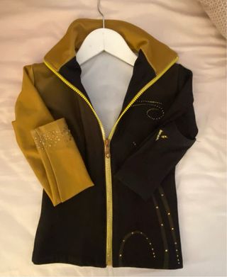 Chaqueta niña patinaje CPA Caldes