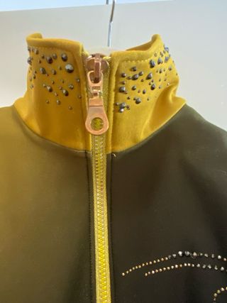 Chaqueta niña patinaje CPA Caldes