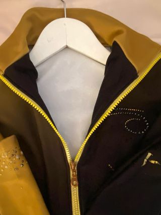 Chaqueta niña patinaje CPA Caldes