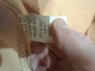 Copridiv.+copricuscini in cotone, pol. prezzi diff