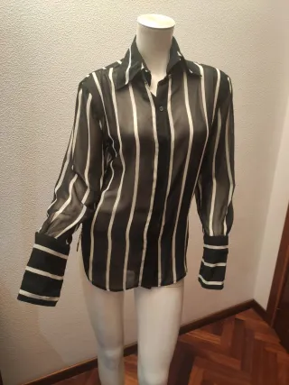 Camisa Mango Rayas Mujer