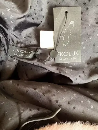 Cappotto Ekoluk pelliccia sintetica rosa Donna XL