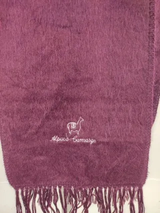 Sciarpa in lana d'alpaca