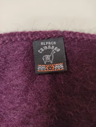 Sciarpa in lana d'alpaca