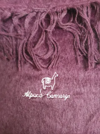 Sciarpa in lana d'alpaca