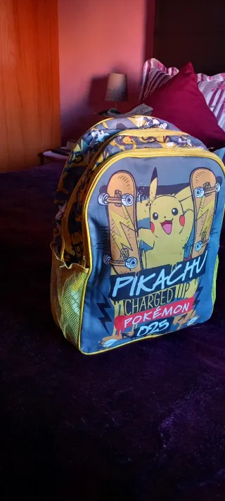 Mochila infantil Pokémon Pikachu
