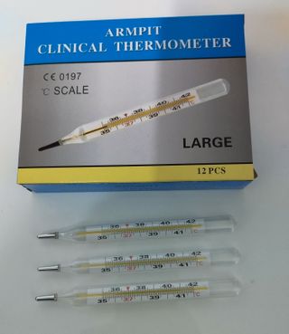 tris 3 armpit clinical thermometer precisi