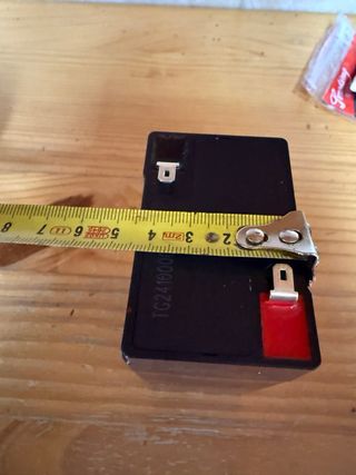 Batería Kaise 6V 4.5Ah Sellada Recargable