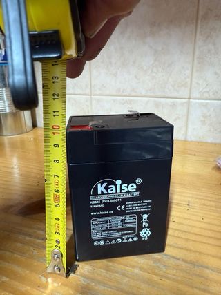 Batería Kaise 6V 4.5Ah Sellada Recargable