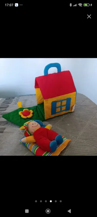 Casita de trapo infantil