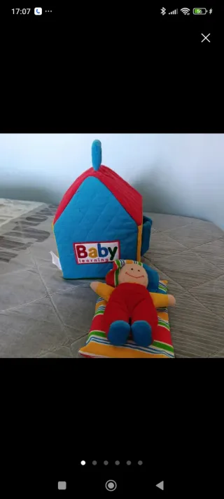 Casita de trapo infantil