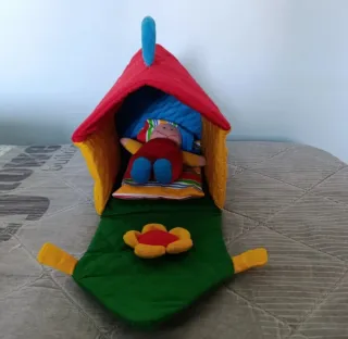 Casita de trapo infantil