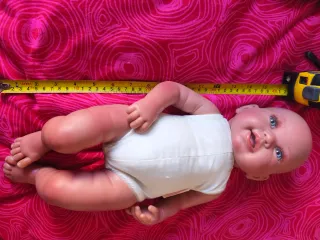 Muñeco bebé reborn realista