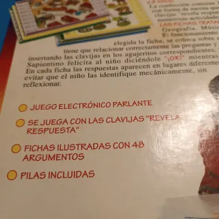 Juego Sapientino Clementoni Educativo