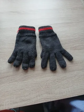 Guantes de lana y forro polar niño 10 años