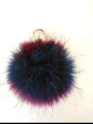 Pompon decorativo para bolso