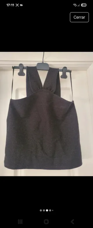 Conjunto fiesta negro brillante