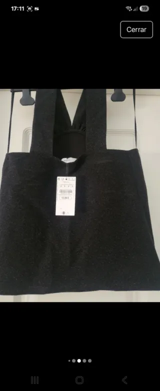 Conjunto fiesta negro brillante