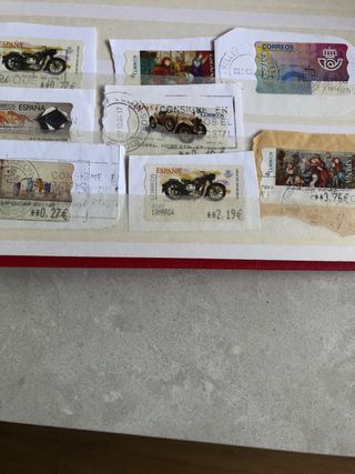 Sellos Etiquetas Correos España (ATM)