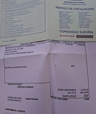 FB Mondial HPS 125 ABS Leer descripción....