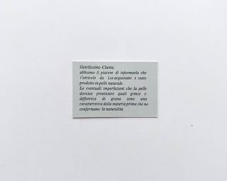 Portatessere Gianfranco Ferré nuovo da uomo