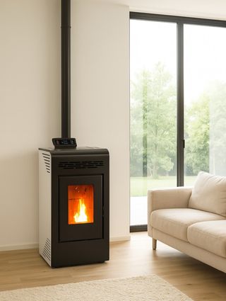 Estufa de Pellets Nueva Power 9 AST1025