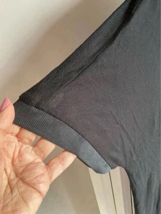 Vestito lungo ampio nero Zara