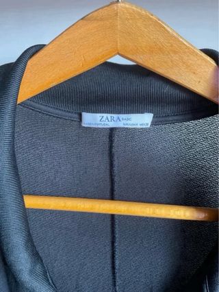 Vestito lungo ampio nero Zara