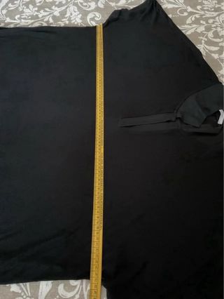 Vestito lungo ampio nero Zara