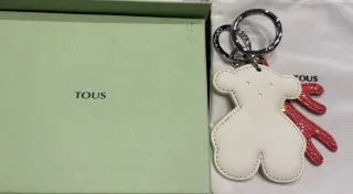 Llavero Oso Tous y Estrella Roja