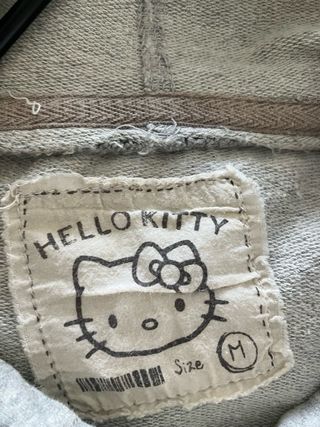 Conjunto Sudadera y camiseta Hello Kitty Gris