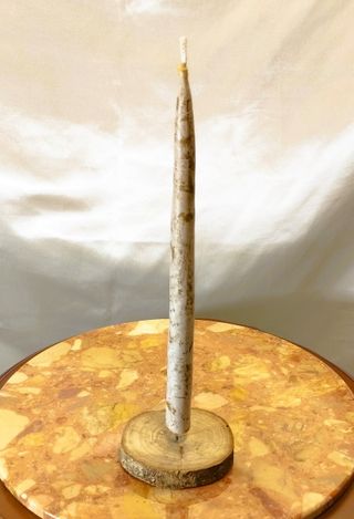 Candele cera d'api artigianali - cm 23 x 1,8 - fat