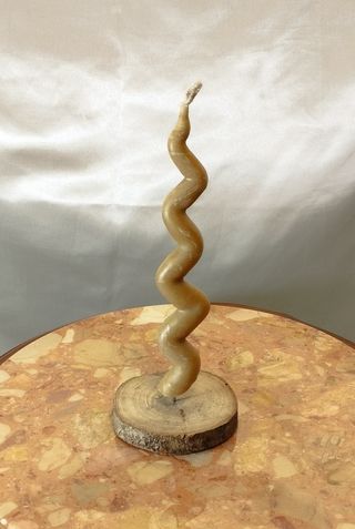 Candele cera d'api artigianali - cm 23 x 1,8 - fat