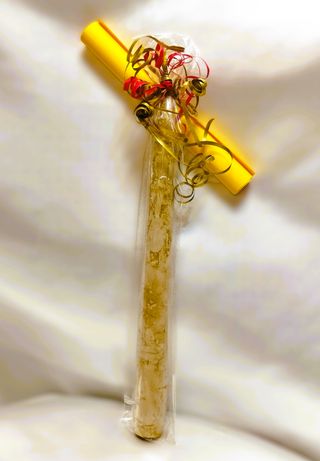 Candele cera d'api artigianali - cm 23 x 1,8 - fat