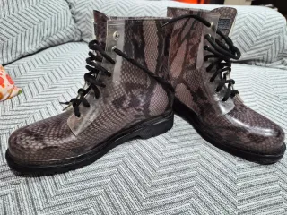 Botas de agua Gioseppo efecto piel serpiente