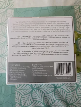 STYLPRO Dispositivo de tonificación facial