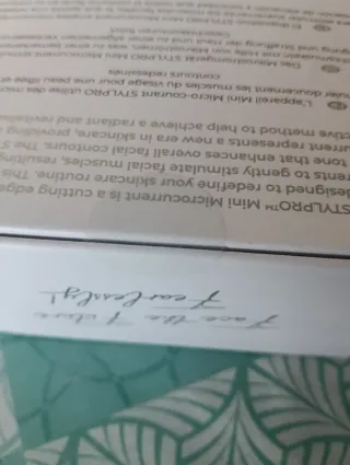 STYLPRO Dispositivo de tonificación facial