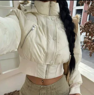 Abrigo acolchado mujer invierno