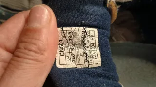 Scarpe Asics 39.5 blu/bianche