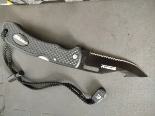 Navaja Cressi Chaku Acero Inox y Titanio Nueva