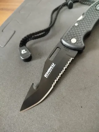 Navaja Cressi Chaku Acero Inox y Titanio Nueva