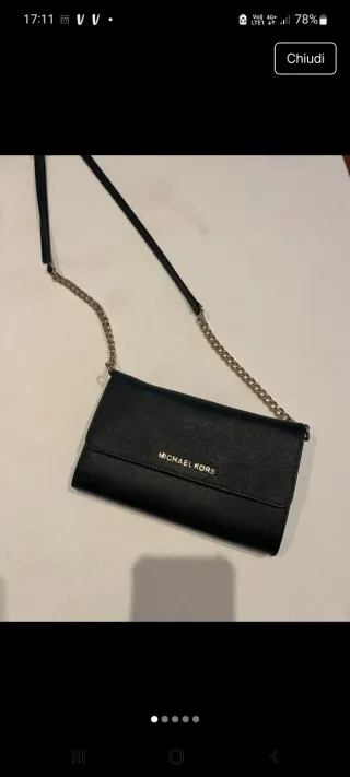 Borsetta/Portafoglio Michael Kors Nero