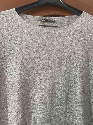 Jersey fino Zara gris