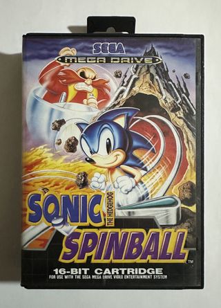 Sonic Spinball Sega Mega Drive PAL EUR