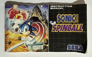 Sonic Spinball Sega Mega Drive PAL EUR