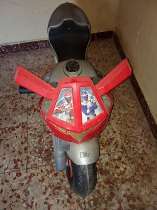 Moto de juguete Power Rangers
