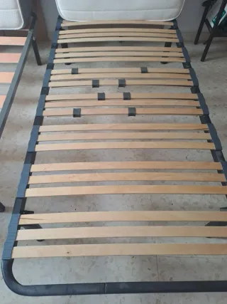 2 Camas 90x190 (Somier y Colchón)